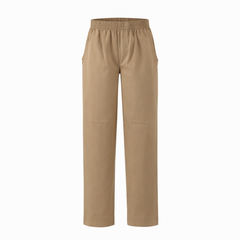 Elastic Waist Performance Pull-On Khaki Pants