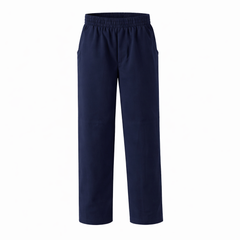 Elastic Waist Performance Pull-On Pants Navy