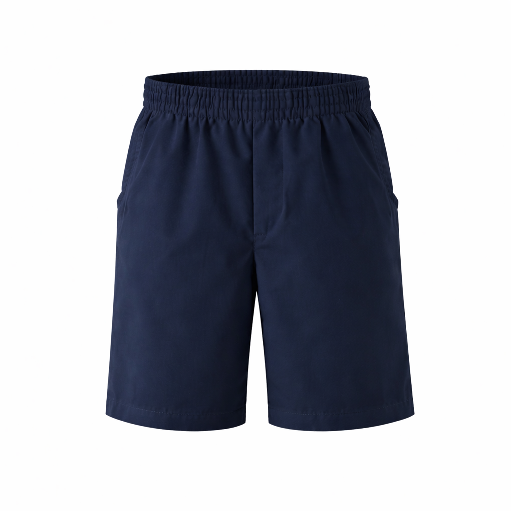 Navy Performance Pull-On Shorts