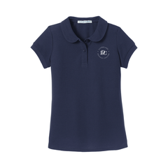 Polo with Peter Pan Collar