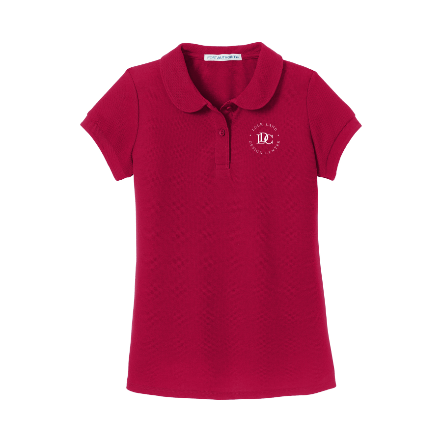 Polo with Peter Pan Collar