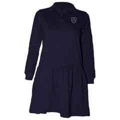 Long-Sleeve Polo Dress