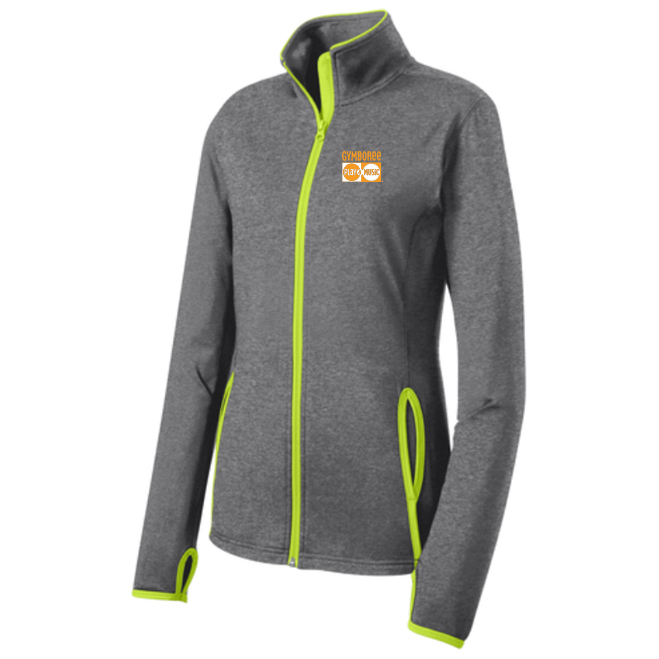 Ladies Sport Wick Full Zip Jacket
