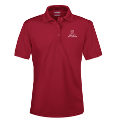 Girls Performance Short-Sleeve Fitted Polo Shirt