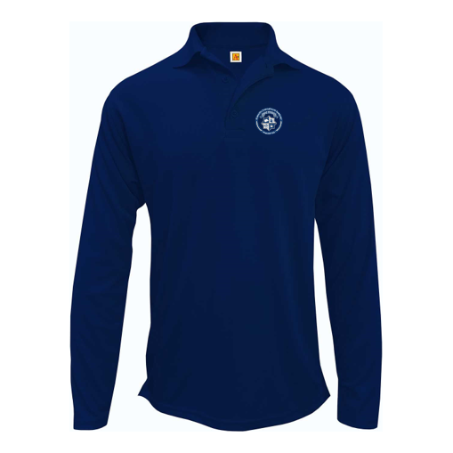 Performance Long-Sleeve Polo Shirt