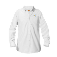 Girls Long-Sleeve Oxford