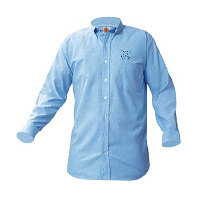 Long-Sleeve Oxford