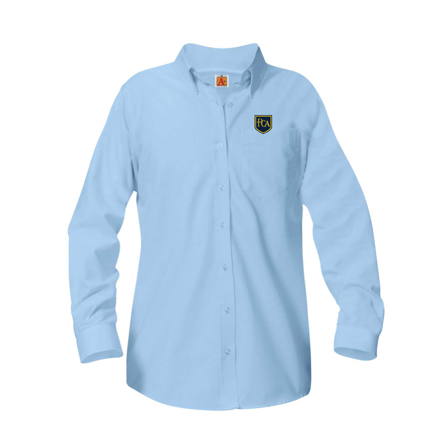 Girls Long-Sleeve Oxford