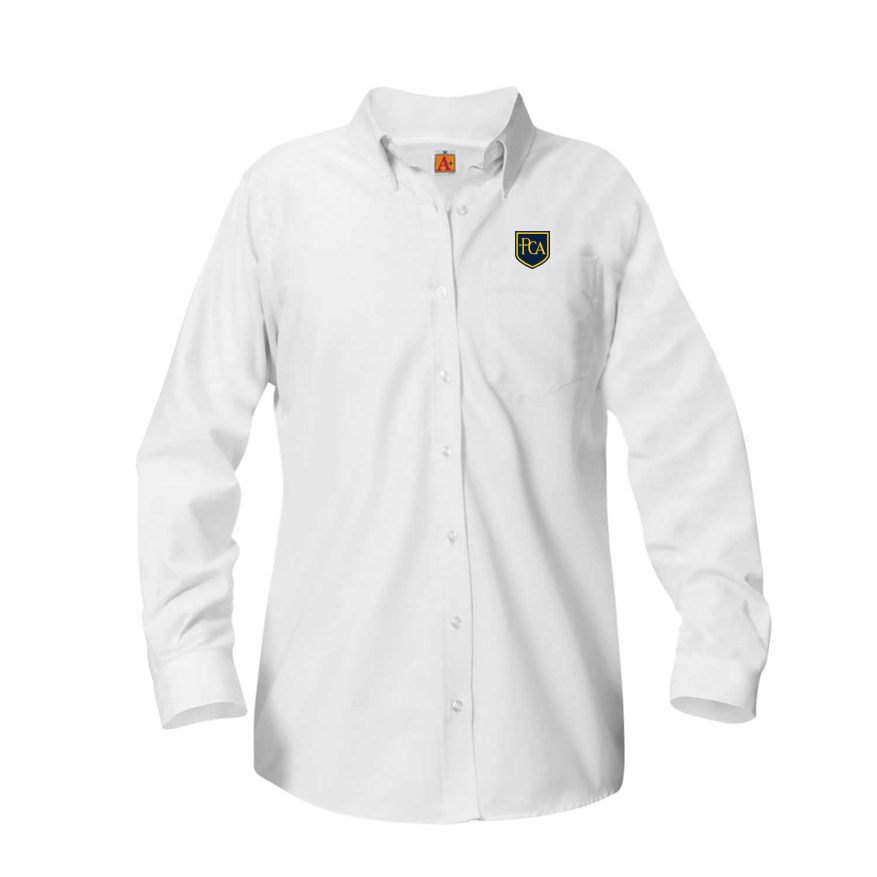 Girls Long-Sleeve Oxford