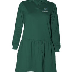 Long-Sleeve Polo Dress