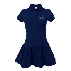 Short-Sleeve Polo Dress