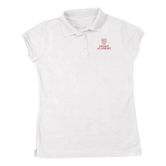Girls Short-Sleeve Fitted Polo Shirt