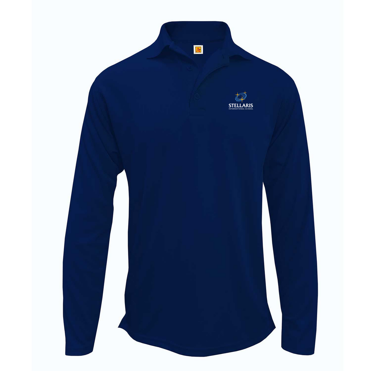 Performance Long-Sleeve Polo Shirt