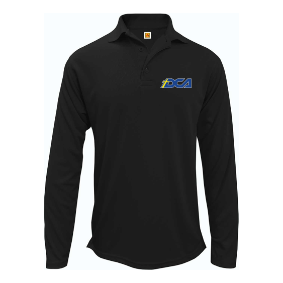 Performance Long-Sleeve Polo Shirt