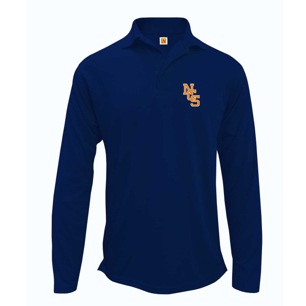 Performance Long-Sleeve Polo Shirt