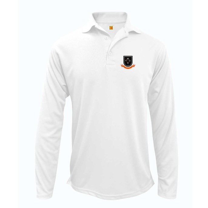Performance Long-Sleeve Polo Shirt