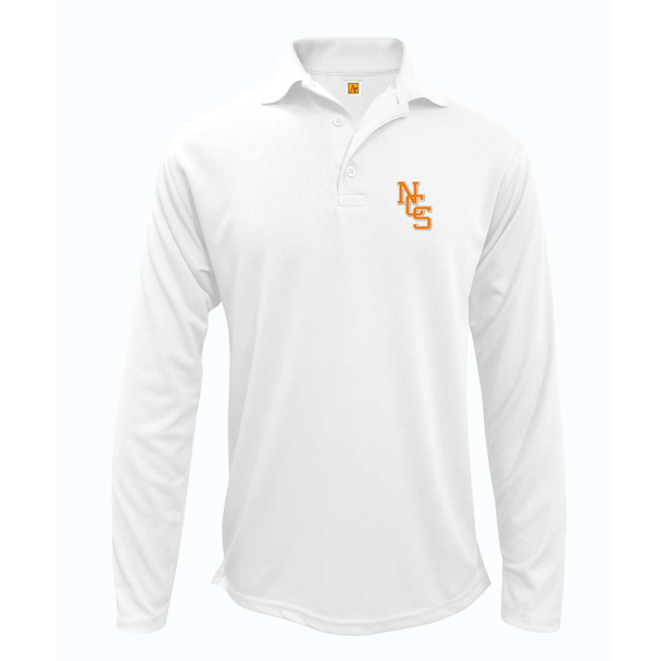 Performance Long-Sleeve Polo Shirt