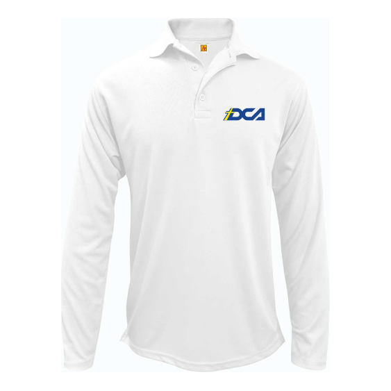 Performance Long-Sleeve Polo Shirt