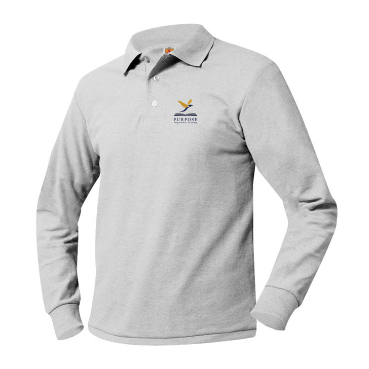Long-Sleeve Polo Shirt