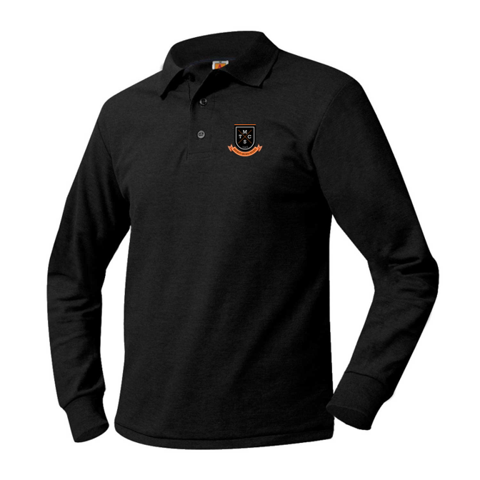 Long-Sleeve Polo Shirt