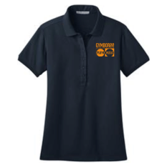 Gymboree Embroidered Port Authority Ladies Stretch Pique Polo