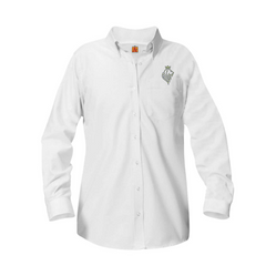 Girls Long-Sleeve Oxford