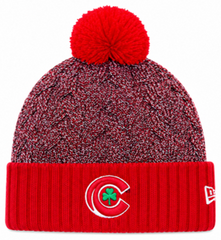 New Era Heather Pom-Pom Beanie (Athletic C)