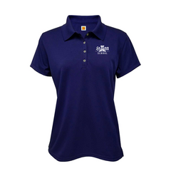 Girls Performance Short-Sleeve Fitted Polo Shirt