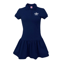 Short-Sleeve Polo Dress