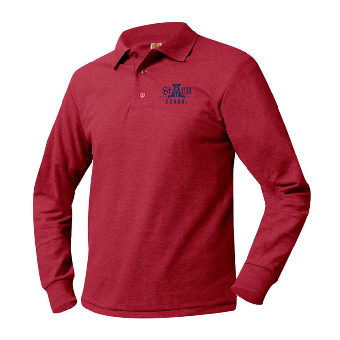Long-Sleeve Polo Shirt