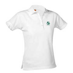 Girls Short-Sleeve Fitted Polo Shirt