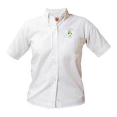 Girls Short-Sleeve Oxford