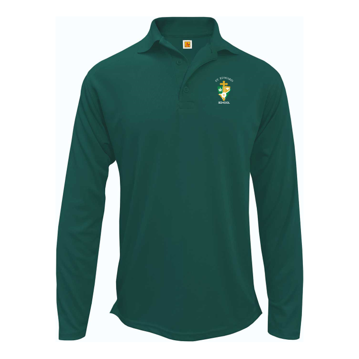 Performance Long-Sleeve Polo Shirt