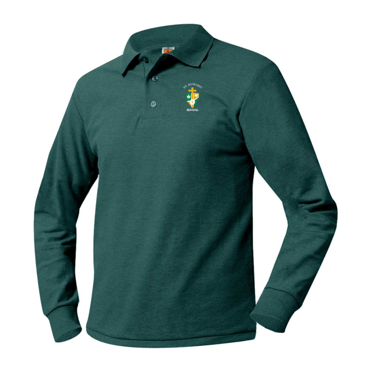 Long-Sleeve Polo Shirt