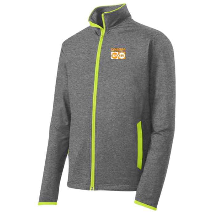 Mens Sport Wick Full Zip Jacket