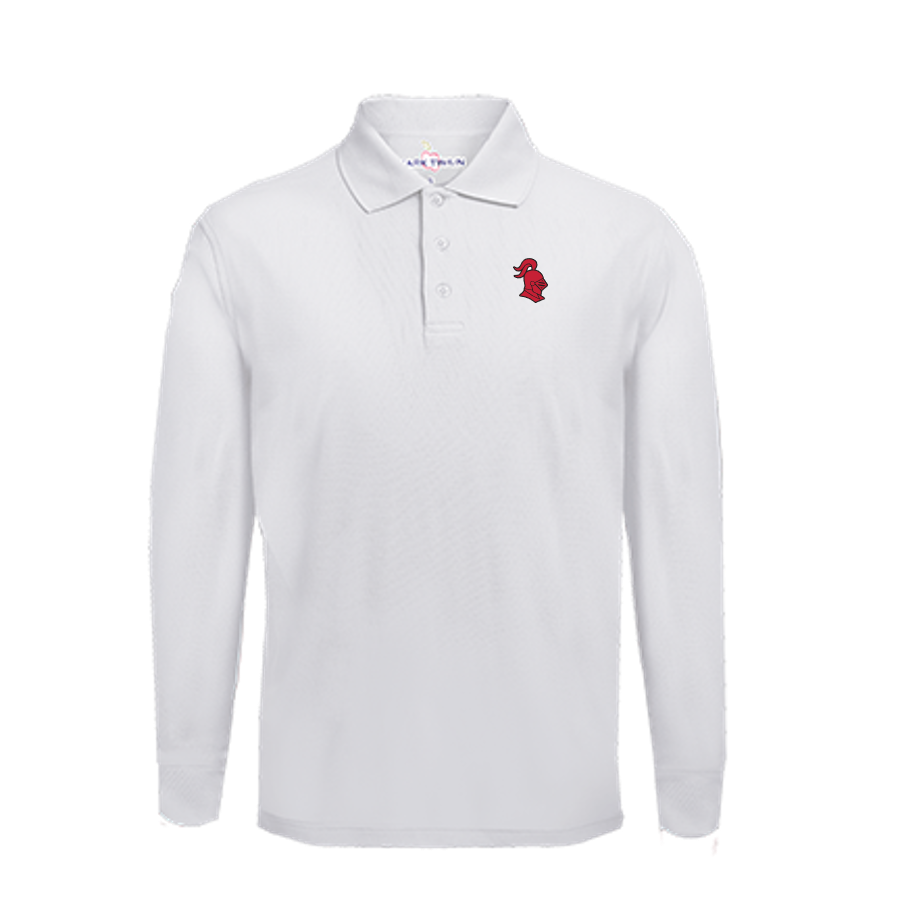 Performance Long-Sleeve Polo Shirt