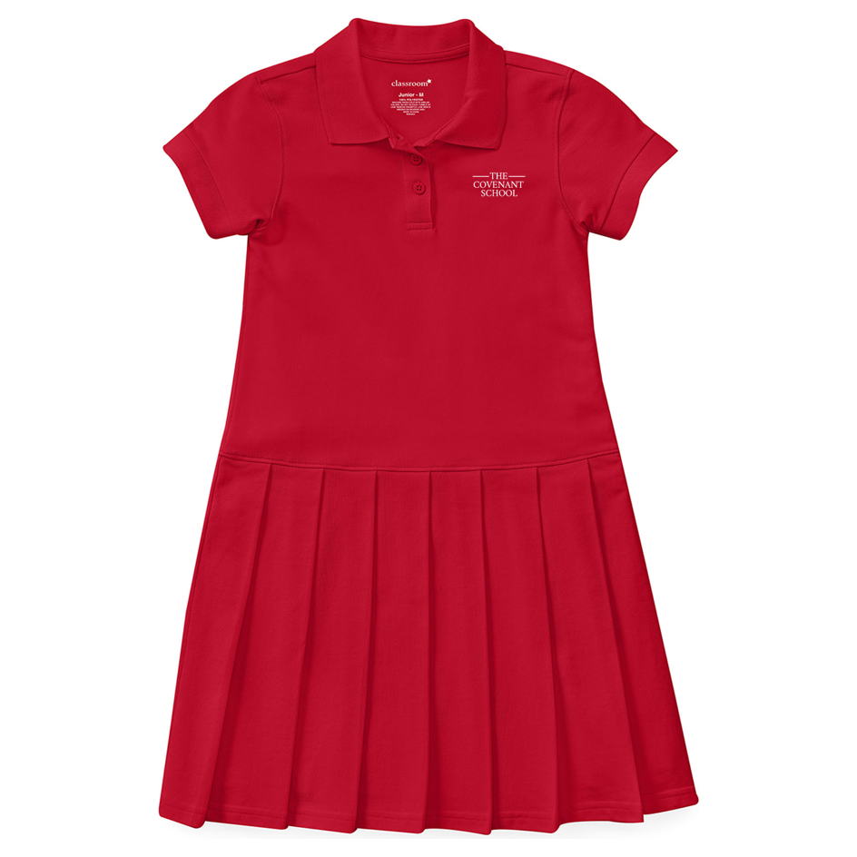 Short-Sleeve Polo Dress