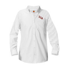 Girls Long-Sleeve Oxford