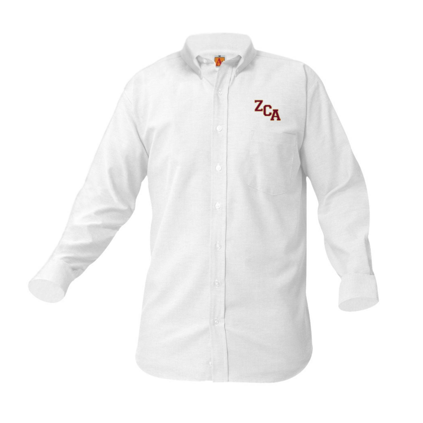 Long-Sleeve Oxford